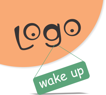 wake up logo logo